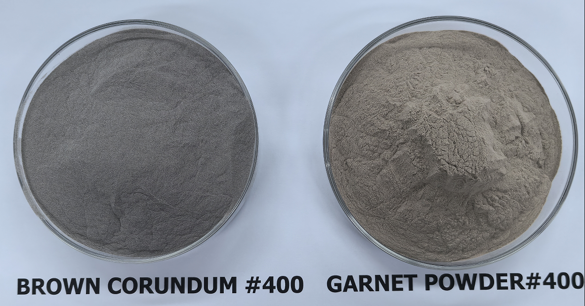 Difference of garnet powder and brown corundum powder News -1-