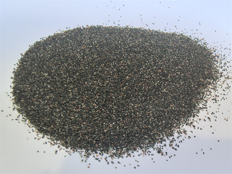 20-40/30-60/80mesh Omphacite -2-Garnet Sand,Garnet micropowder - HAIXU Green garnet sand 30-60mesh