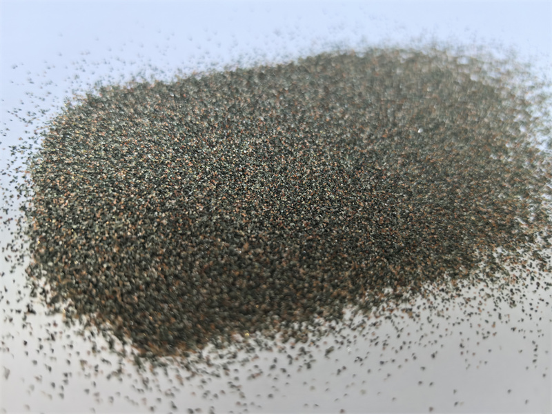 20-40/30-60/80mesh Omphacite -3-Garnet Sand,Garnet micropowder - HAIXU Green garnet sand 80mesh